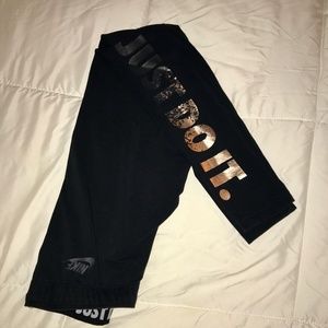 Nike Just Do It Rose Gold Pants